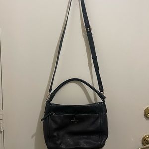 New Kate Spade Valli Mulberry Street Black Leather Wallet and Handbag Set